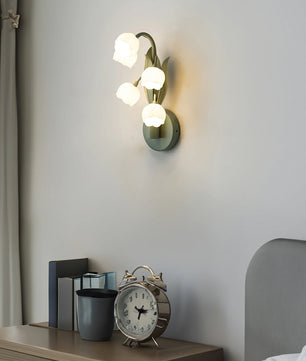Bell Orchid Wall Lamp