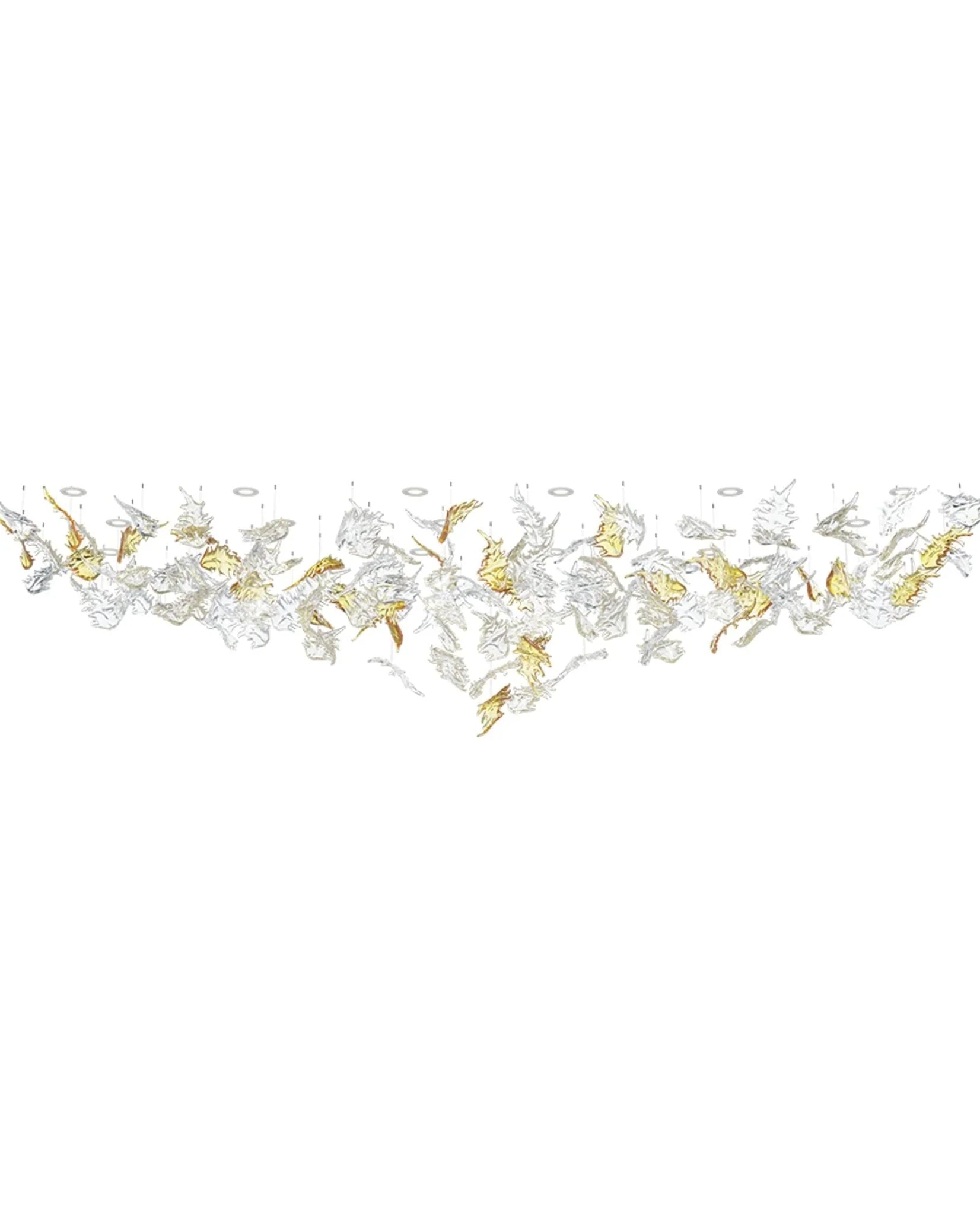 Flying Leaves Chandelier