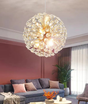 Crystal Dandelion Chandelier