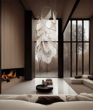 Crystal Spin Customized Chandelier