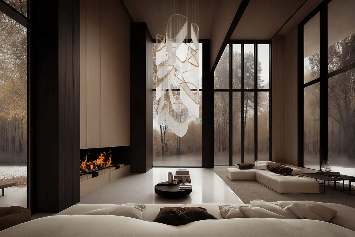 Crystal Spin Customized Chandelier