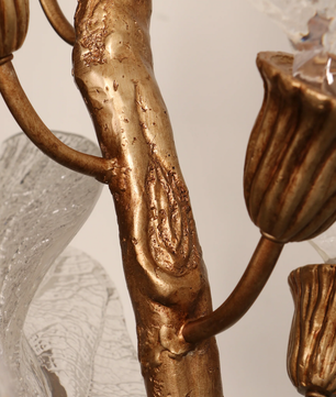 Bronze Branch Chandelier