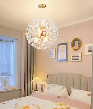 Crystal Dandelion Chandelier