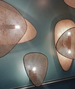 Screen Cannage Wall Lamp