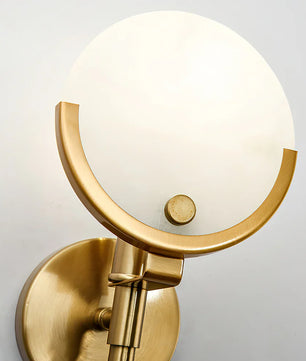 Ava Brass Wall Lamp