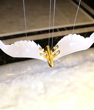 Large Seagull Chandelier