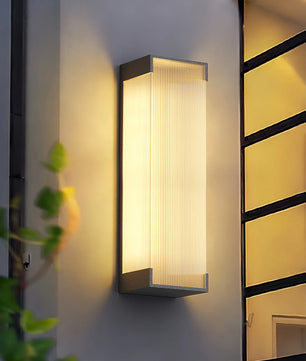 Rectangular Outdoor Wall Light