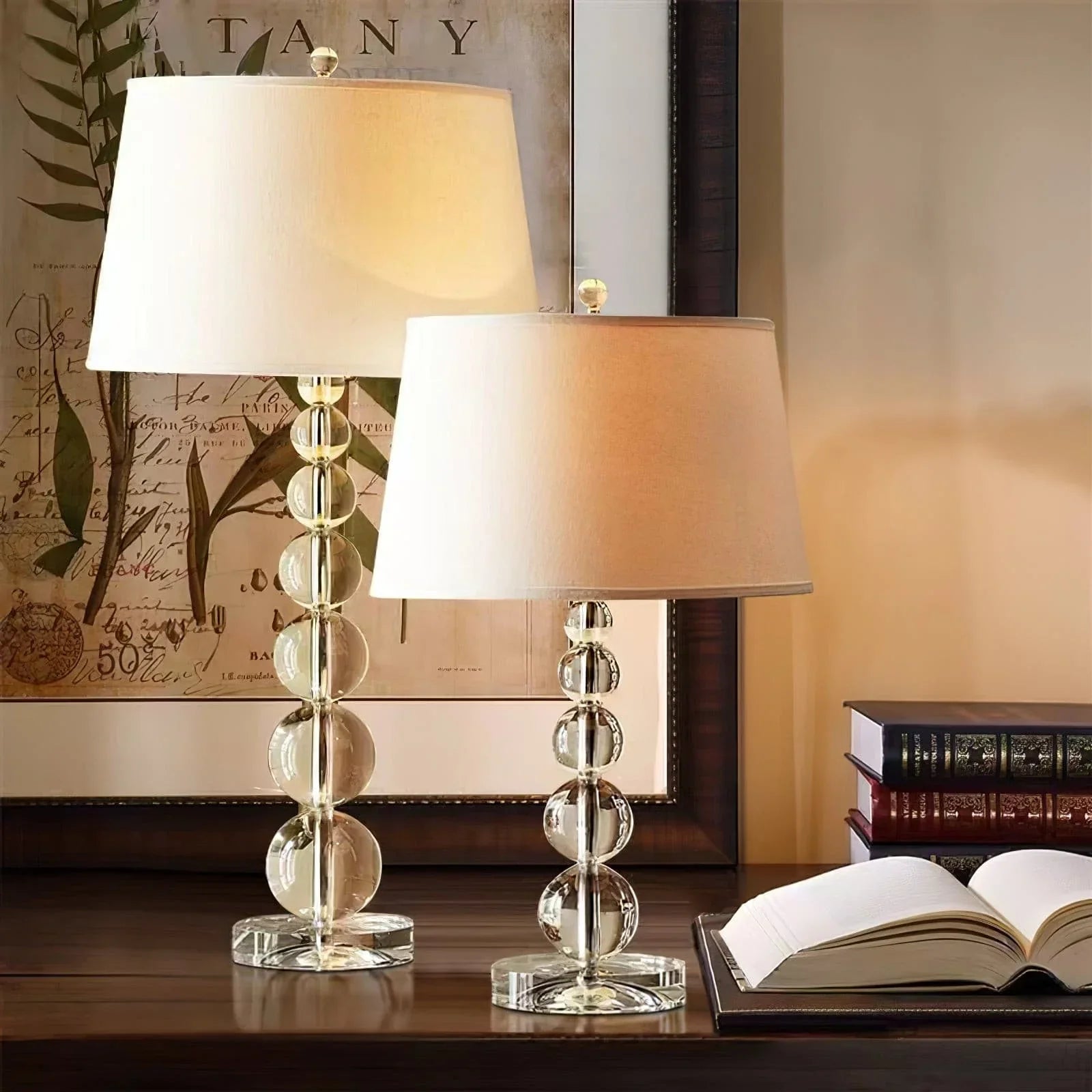Crystal Ball Table Lamp