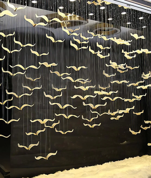 Large Seagull Chandelier