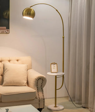 Arco Drawer Floor Lamp