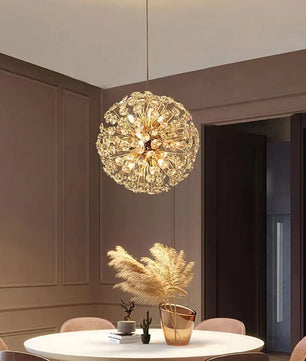Crystal Dandelion Chandelier