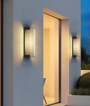Rectangular Outdoor Wall Light