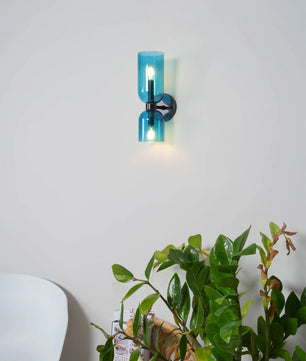 Art Blown Glass Wall Lamp