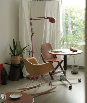 Kaiser Red Floor Lamp