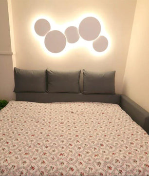 Art Fluorescent Wall Lamp