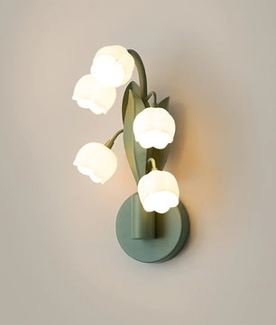 Bell Orchid Wall Lamp