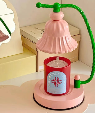 Pink Candle Table Lamp