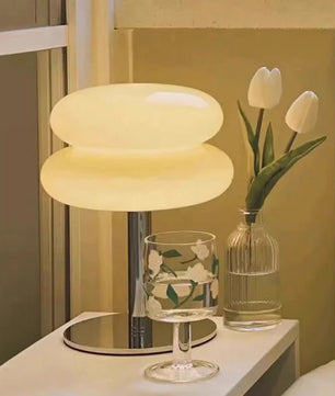 Bauhaus Lollipop Ripple Glass Table Lamp S27