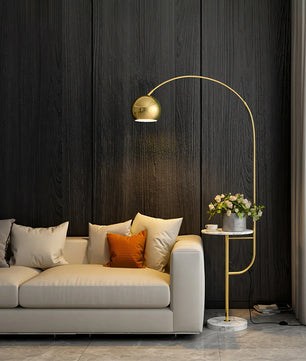 Arco Drawer Floor Lamp