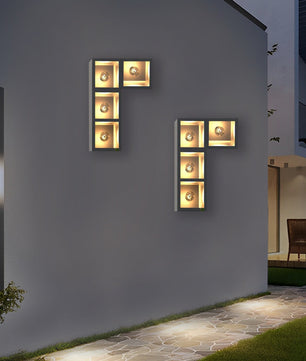 Cubo Planter Outdoor Wall Light