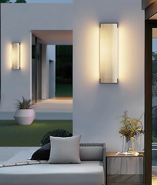 Rectangular Outdoor Wall Light