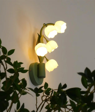Bell Orchid Wall Lamp
