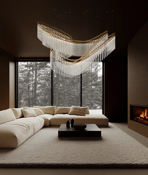 Crystal Spin Customized Chandelier