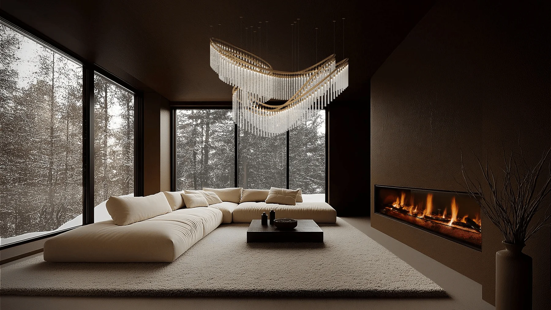 Crystal Spin Customized Chandelier