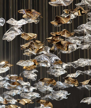 Tidal Stair Chandelier