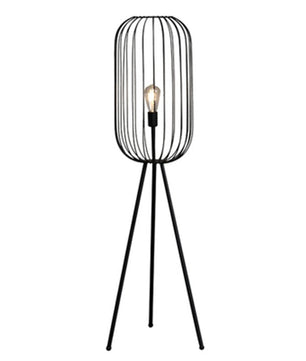 Stripe Cage Floor Lamp