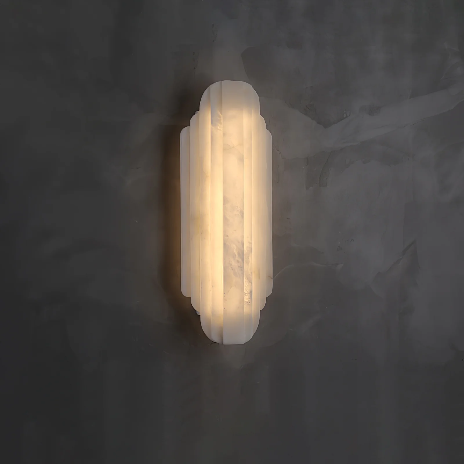 Contemporary Alabaster Wall Sconce