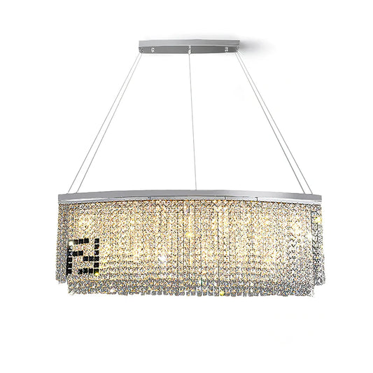 Liliana Rectangle Crystal Chandelier