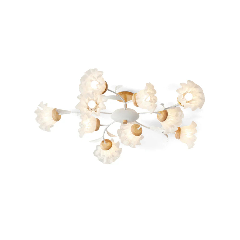 مصباح سقف على شكل زهرة