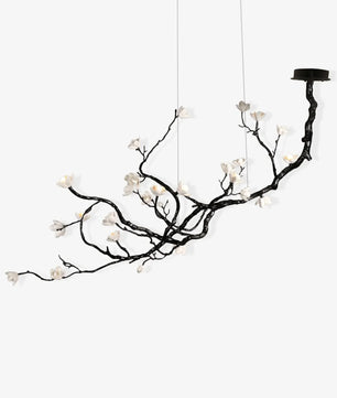 Ceramic Flower Chandelier