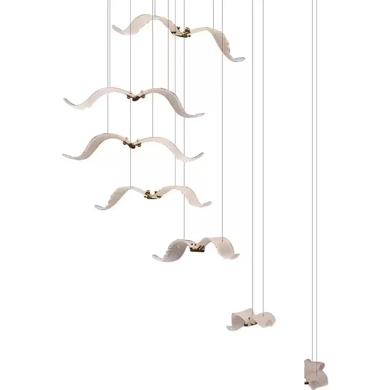 Large Seagull Chandelier