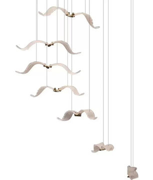 Large Seagull Chandelier