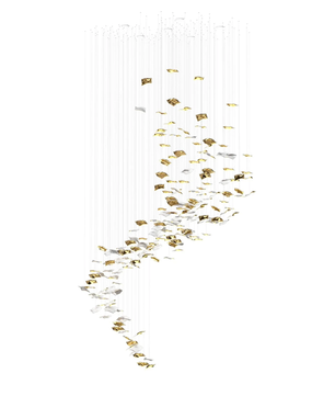Whispering Kerchiefs Chandelier
