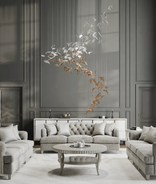 Flying Leaves Chandelier