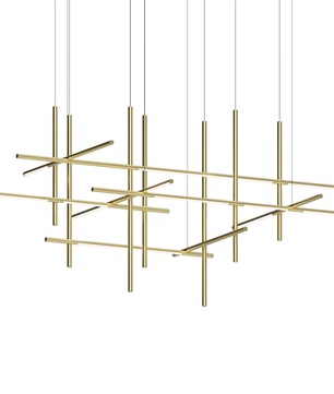 Geometric Linear Pendant Lights