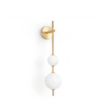 Vertical Globe Wall Lamp