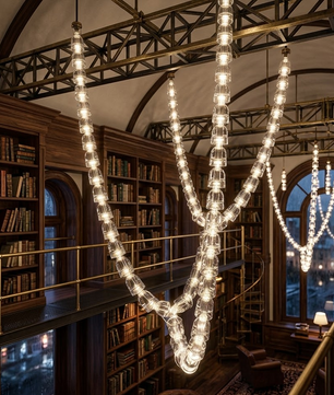 Apex Cascade Crystal Chandelier