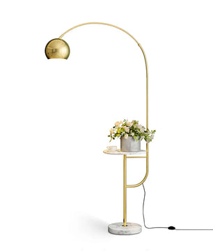 Arco Drawer Floor Lamp