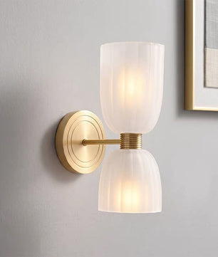 Tulipano Up Down Glass Wall Sconce