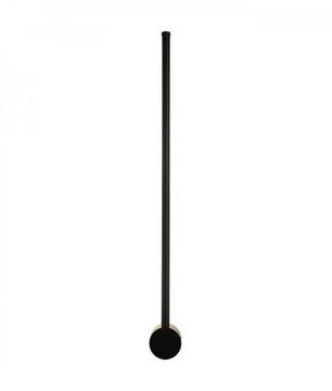 مصباح حائط LED خطي صناعي أسود قابل للتعتيم S76