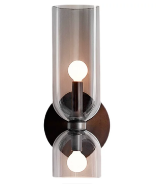 Modern Fluted Glass Wall Sconce