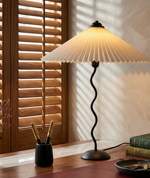 Pleated Table Lamp