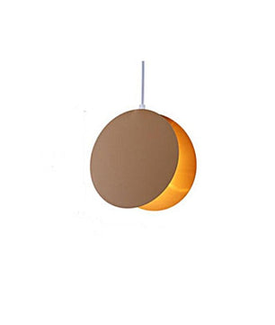 Crimson Circular Pendant Light