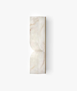 Up Down alabster Wall Sconce