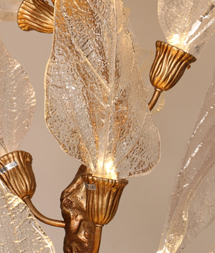 Bronze Branch Chandelier