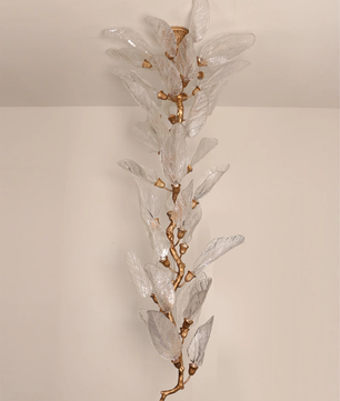 Bronze Branch Chandelier